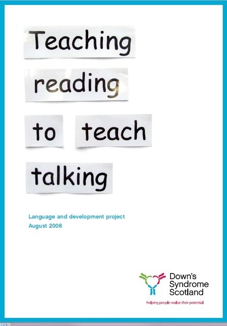 Teaching Reading to Teach Talking Pack