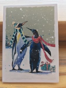 Christmas Penguins Tags